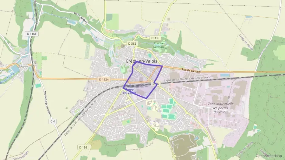 Appartement 75 m² quatre pièces à vendre à Crépy-en-Valois