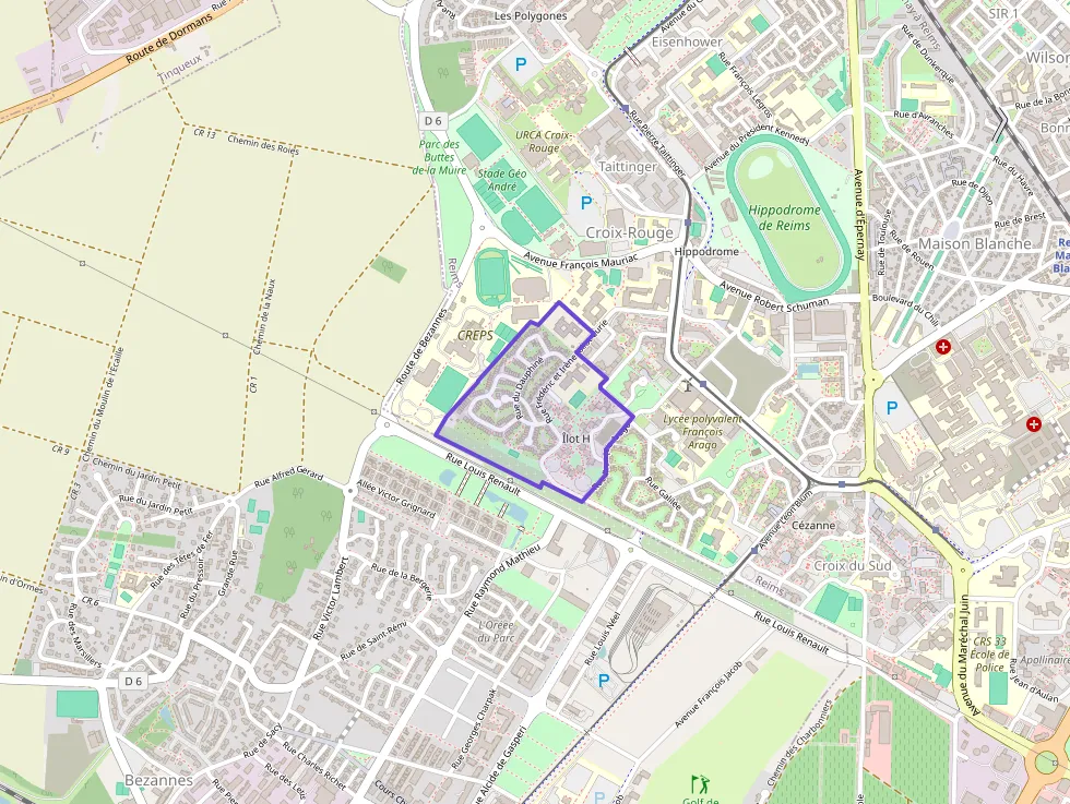 Appartement 53 m² deux pieces à vendre à Reims