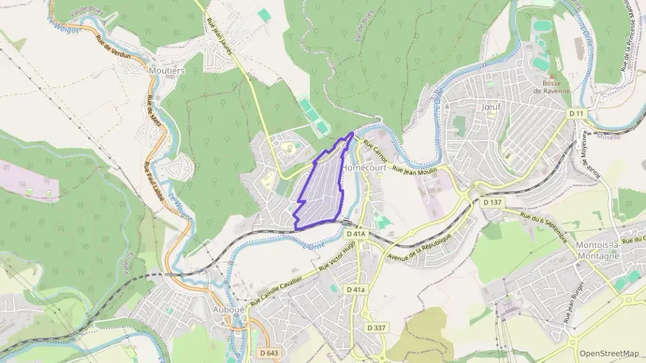 Appartement 51 m² trois pièces à vendre à Homécourt