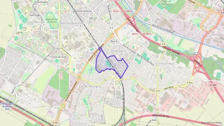 Appartement 60 m² trois pièces à vendre à Reims Appartement 60 m² trois pièces à vendre à Reims