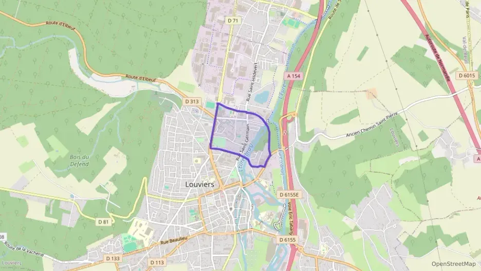 Appartement 46 m² trois pièces à vendre à Louviers Appartement 46 m² trois pièces à vendre à Louviers