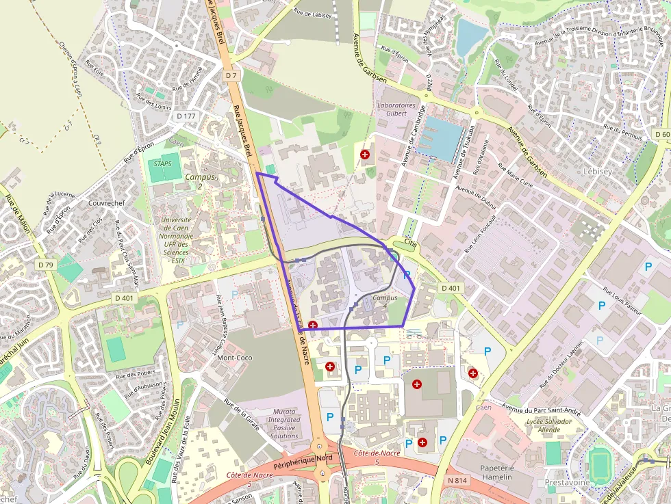 Appartement 20 m² une piece à vendre à Caen