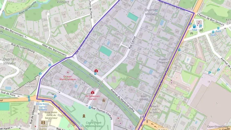 Appartement 49 m² trois pièces à vendre à Senlis