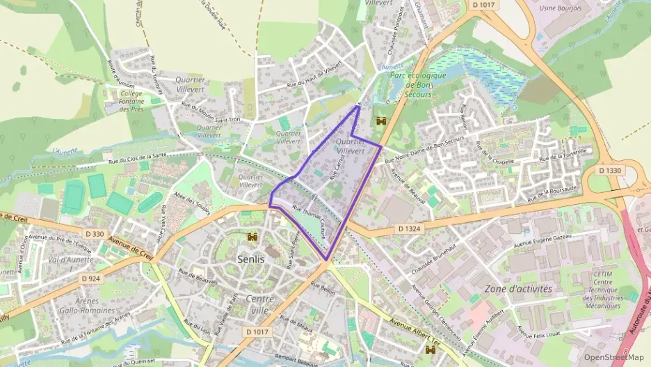 Appartement 49 m² trois pièces à vendre à Senlis