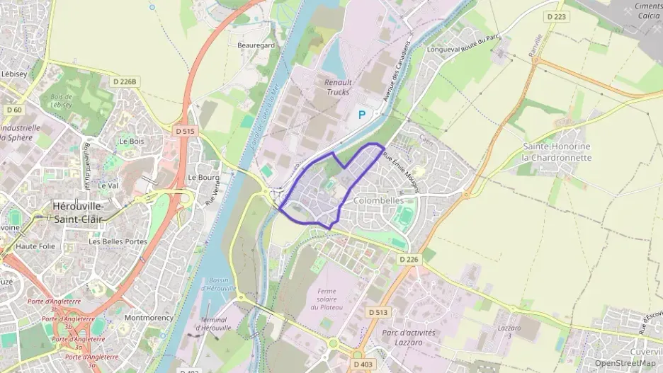 Appartement 57 m² trois pièces à vendre à Colombelles Appartement 57 m² trois pièces à vendre à Colombelles