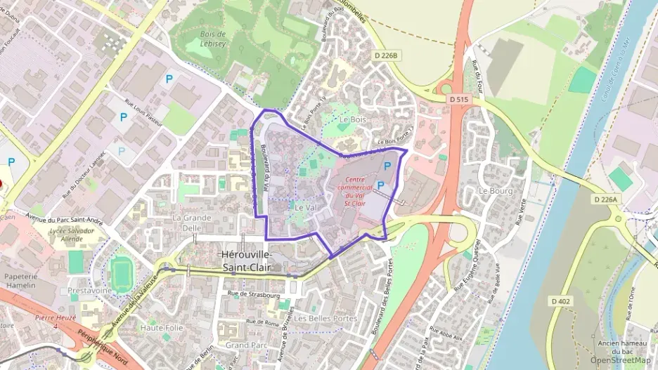 Appartement 63 m² trois pièces à vendre à Hérouville-Saint-Clair