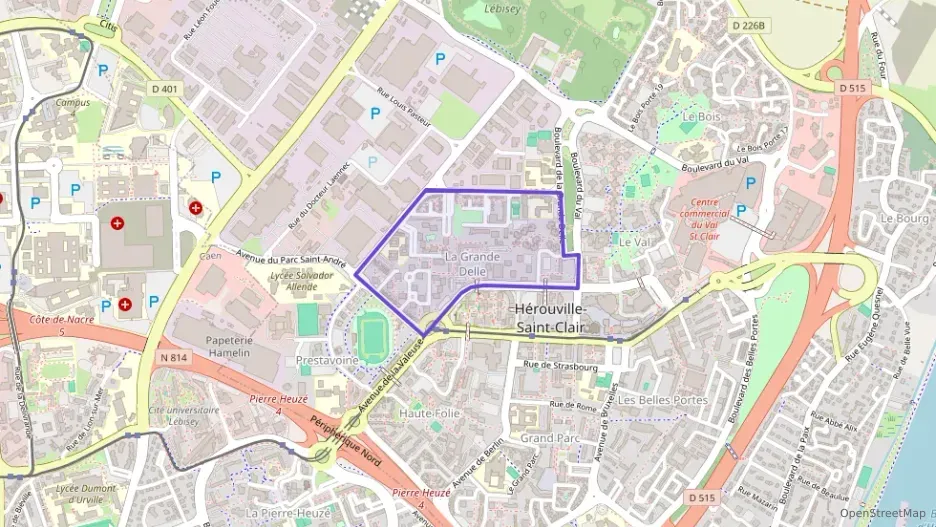 Appartement 61 m² trois pièces à vendre à Hérouville-Saint-Clair Appartement 61 m² trois pièces à vendre à Hérouville-Saint-Clair