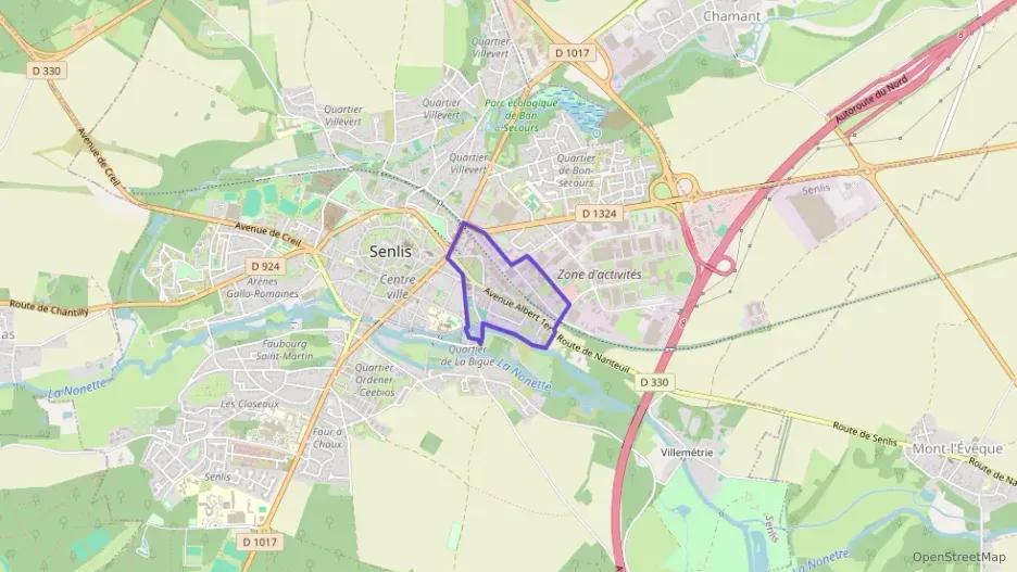 Appartement 48 m² deux pieces à vendre à Senlis