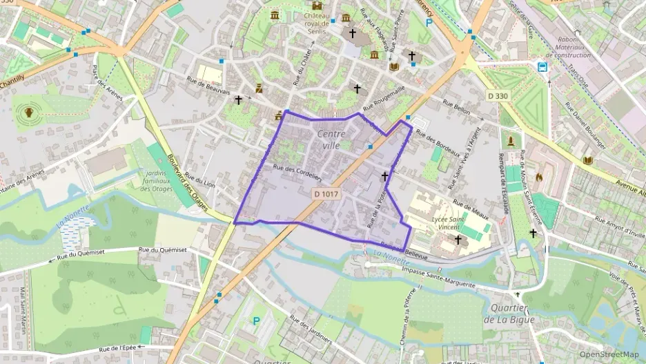 Appartement 54 m² trois pièces à vendre à Senlis