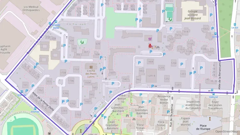 Appartement 45 m² deux pieces à vendre à Hérouville-Saint-Clair