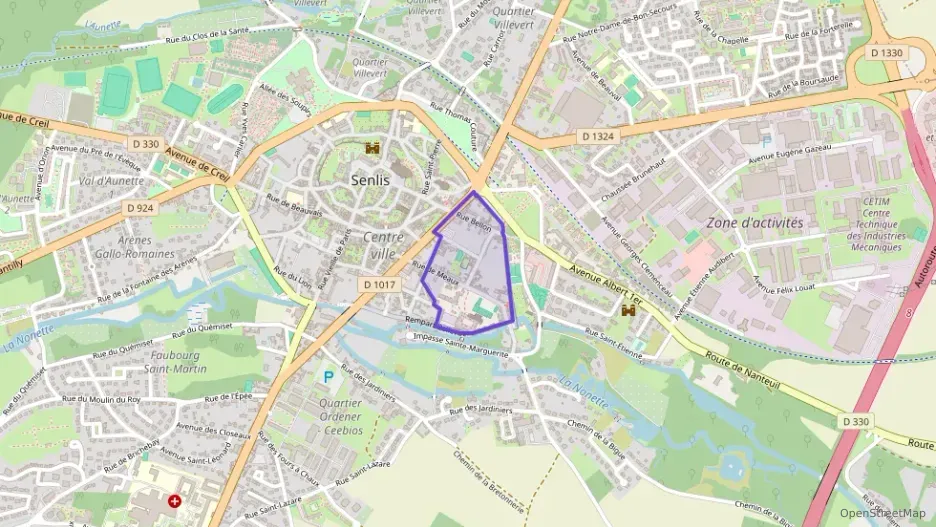 Appartement 50 m² trois pièces à vendre à Senlis