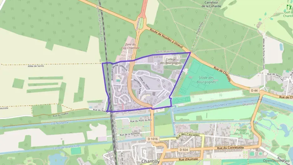 Appartement 50 m² deux pieces à vendre à Chantilly