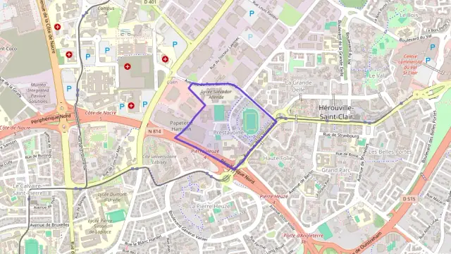 Appartement 67 m² trois pièces à vendre à Hérouville-Saint-Clair