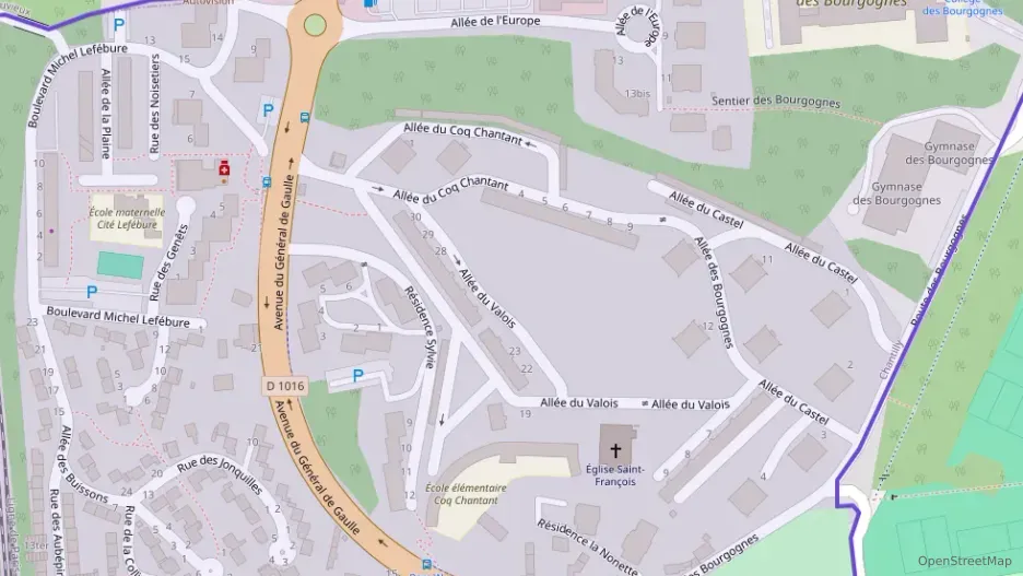 Appartement 61 m² trois pièces à vendre à Chantilly