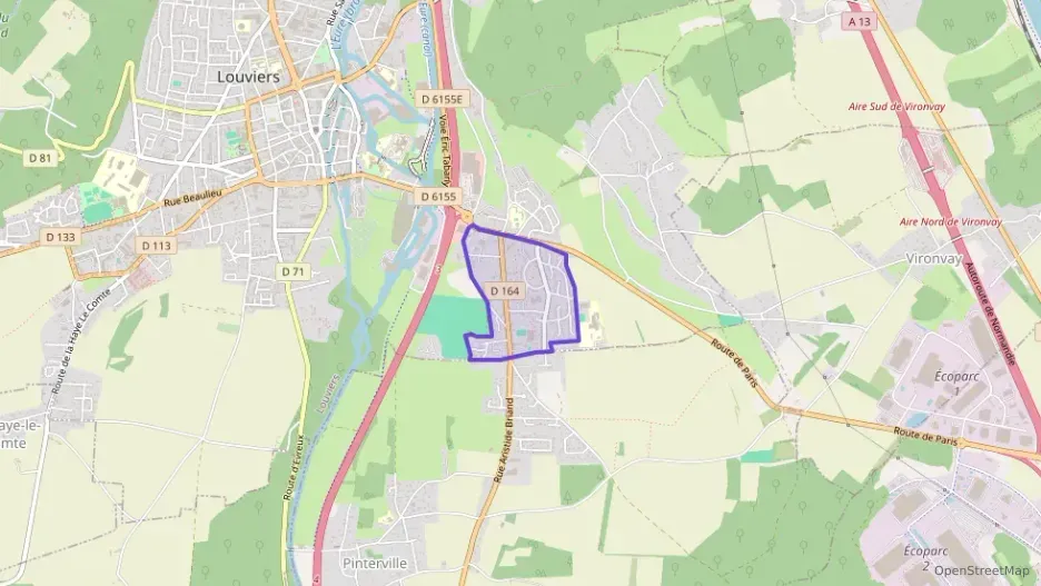 Appartement 60 m² trois pièces à vendre à Louviers Appartement 60 m² trois pièces à vendre à Louviers