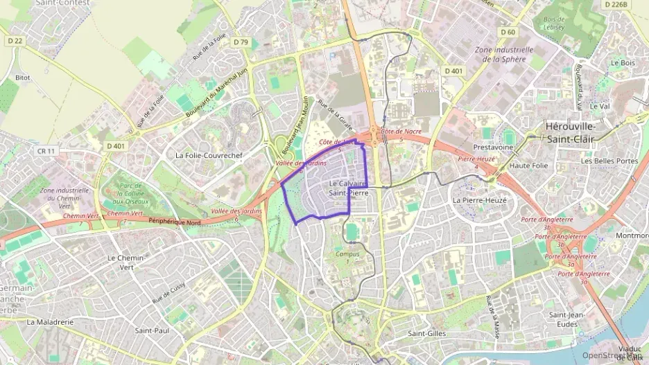 Appartement 68 m² quatre pièces à vendre à Caen Appartement 68 m² quatre pièces à vendre à Caen