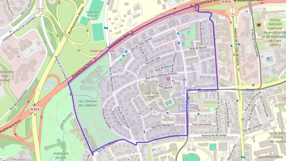 Appartement 73 m² quatre pièces à vendre à Caen