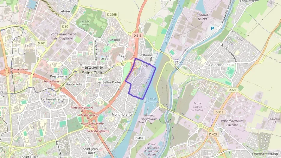 Appartement 54 m² deux pieces à vendre à Hérouville-Saint-Clair