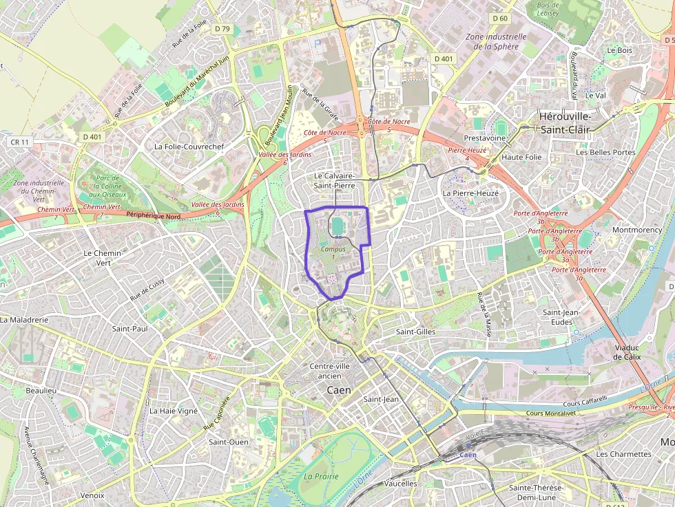 Appartement 36 m² deux pieces à vendre à Caen