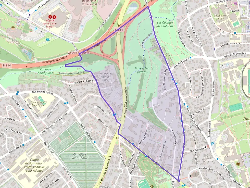 Appartement 90 m² trois pièces à vendre à Caen
