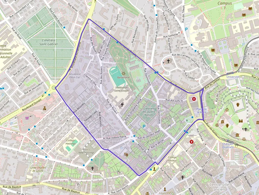 Appartement 43 m² deux pieces à vendre à Caen