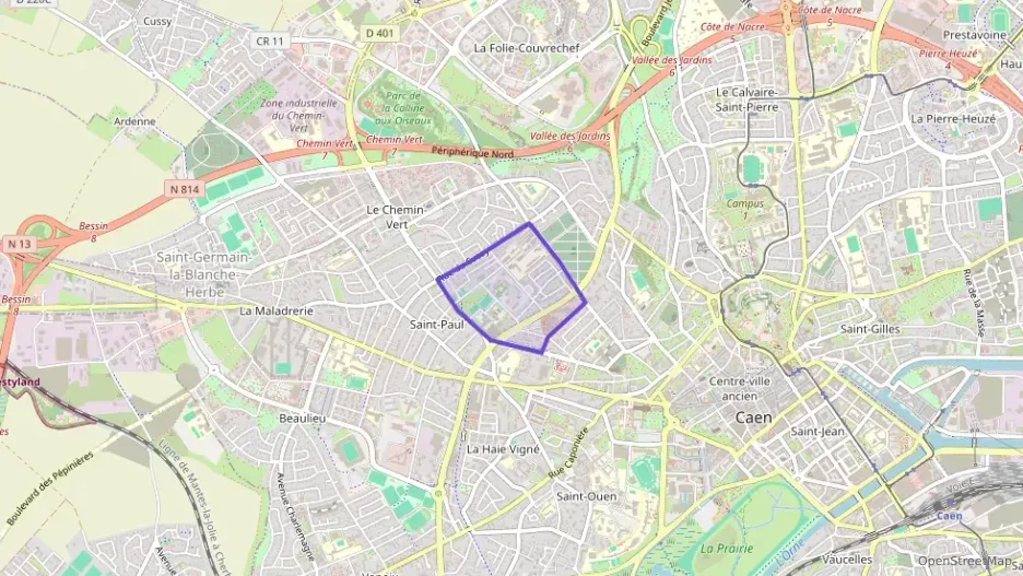 Appartement 50 m² une piece à vendre à Caen Appartement 50 m² une piece à vendre à Caen