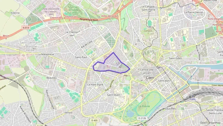 Appartement 71 m² quatre pièces à vendre à Caen