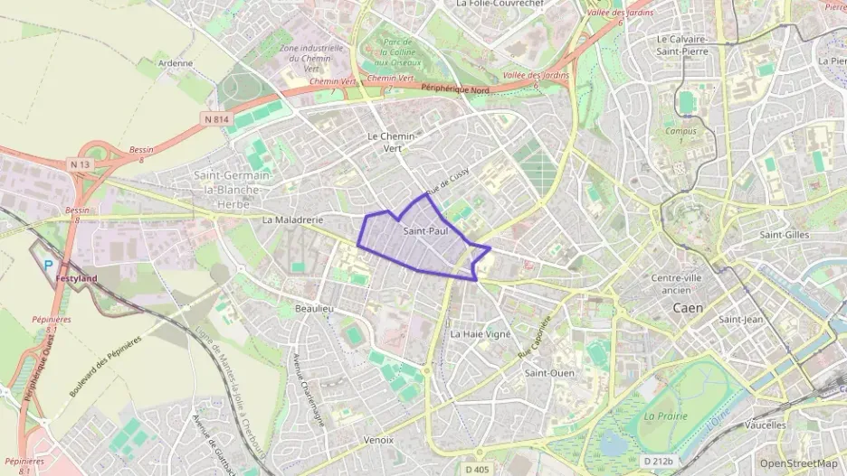 Appartement 38 m² deux pieces à vendre à Caen