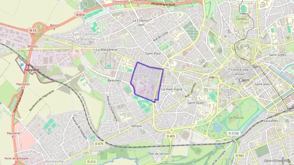 Appartement 68 m² trois pièces à vendre à Caen