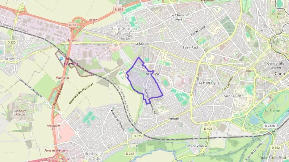 Appartement 34 m² deux pieces à vendre à Caen