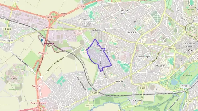 Appartement 60 m² trois pièces à vendre à Caen