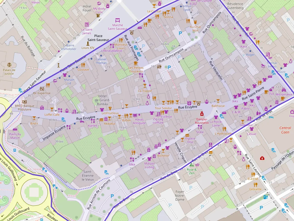 Appartement 25 m² une piece à vendre à Caen