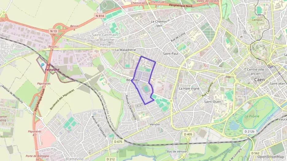 Appartement 47 m² deux pieces à vendre à Caen