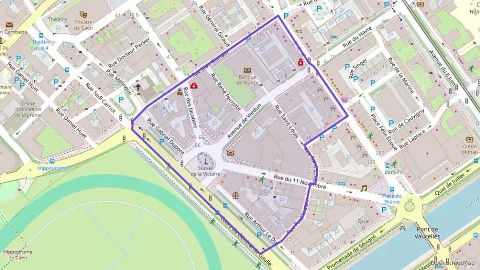 Appartement 106 m² quatre pièces à vendre à Caen