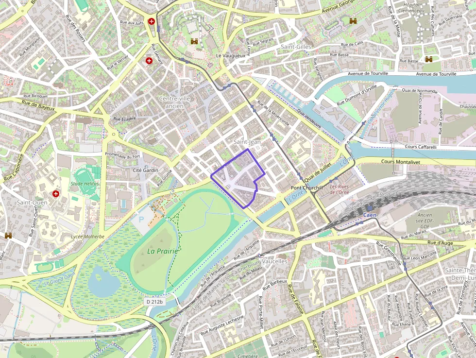 Appartement 106 m² quatre pièces à vendre à Caen