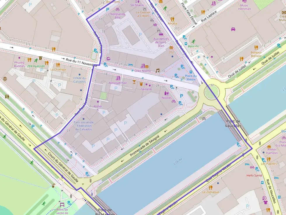 Appartement 63 m² quatre pièces à vendre à Caen