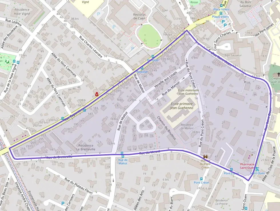 Appartement 63 m² trois pièces à vendre à Caen