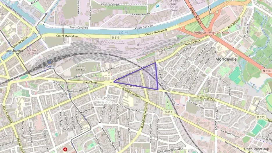 Appartement 94 m² cinq pièces à vendre à Caen