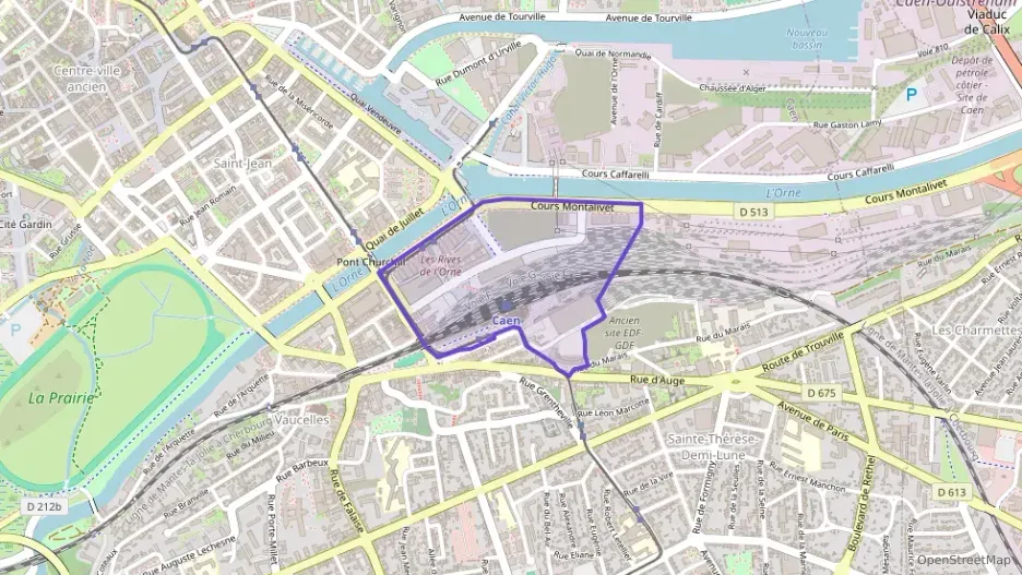 Appartement 74 m² quatre pièces à vendre à Caen