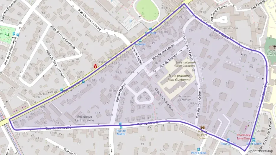 Appartement 56 m² trois pièces à vendre à Caen