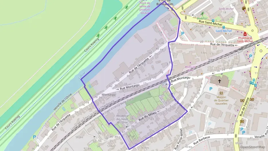 Appartement 46 m² deux pieces à vendre à Caen