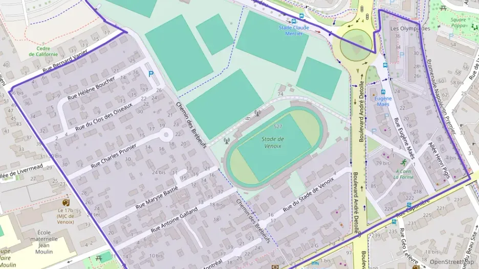 Appartement 30 m² une piece à vendre à Caen