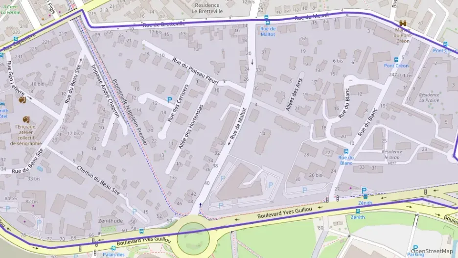 Appartement 50 m² deux pieces à vendre à Caen