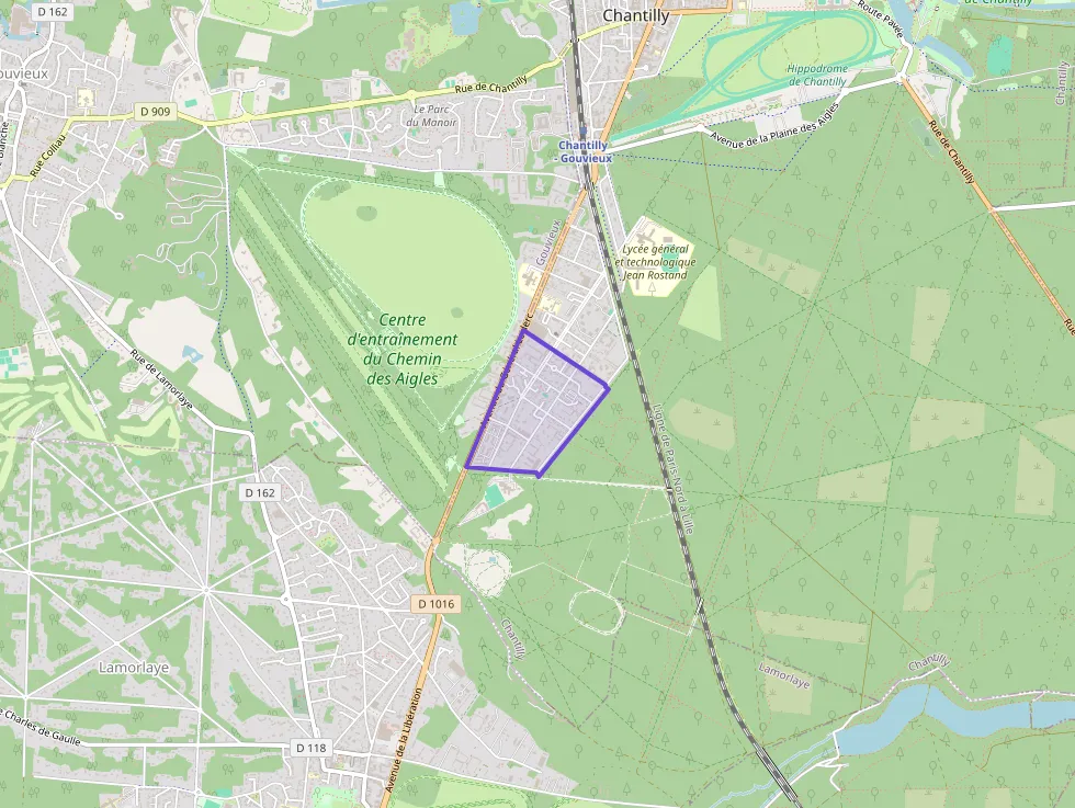 Appartement 66 m² trois pièces à vendre à Chantilly