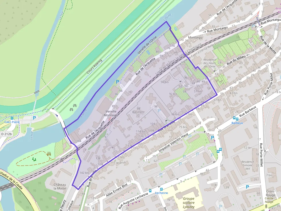 Appartement 38 m² deux pieces à vendre à Caen