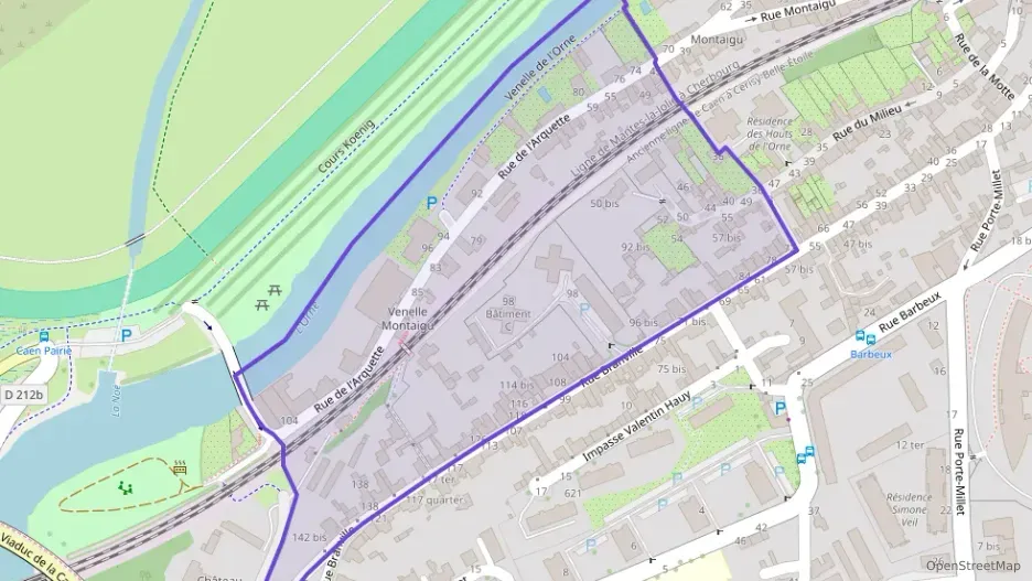 Appartement 83 m² cinq pièces à vendre à Caen