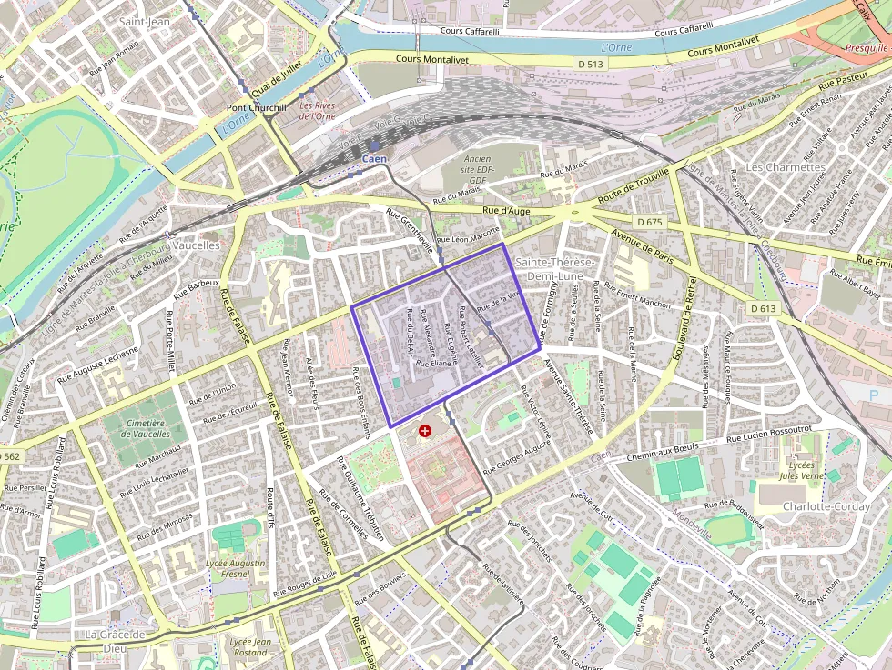 Appartement 42 m² deux pieces à vendre à Caen