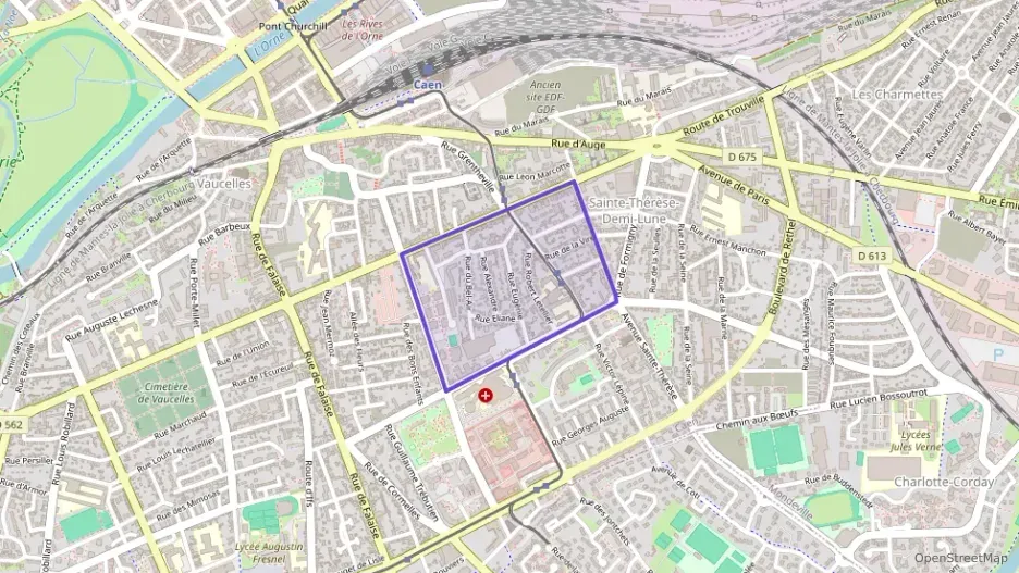 Appartement 36 m² une piece à vendre à Caen