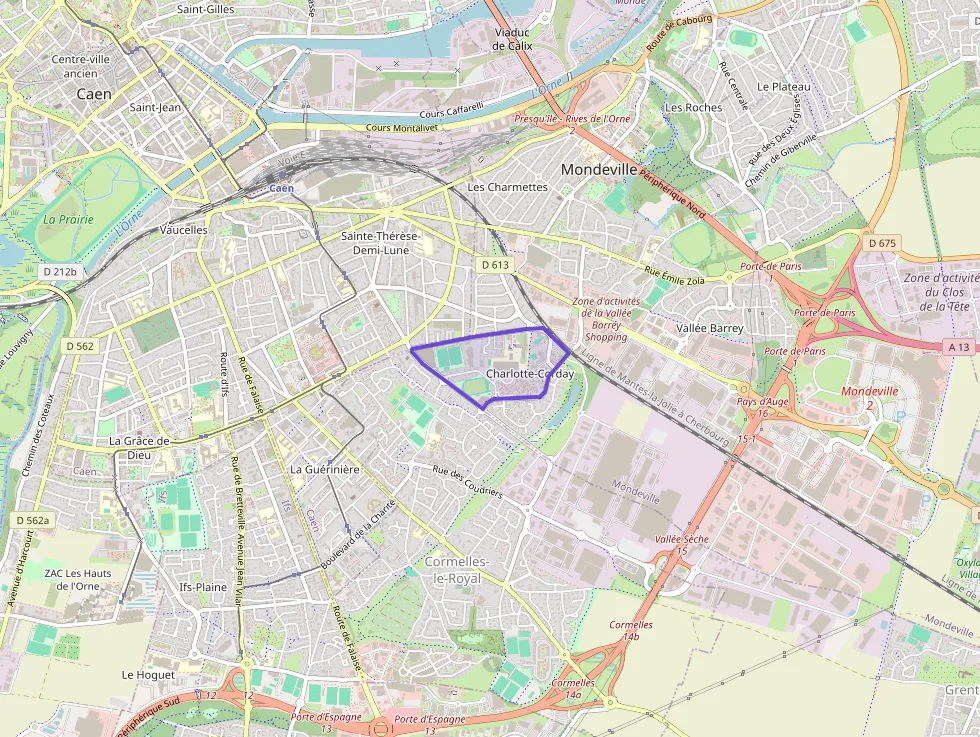 Appartement 72 m² trois pièces à vendre à Mondeville