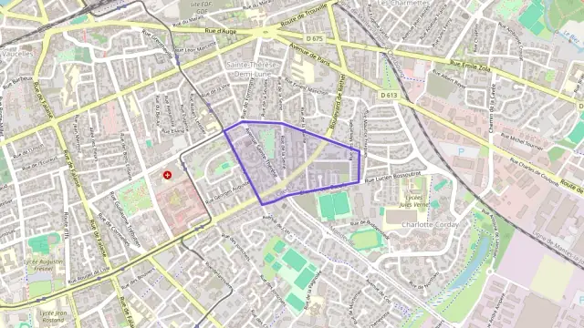 Appartement 65 m² trois pièces à vendre à Caen